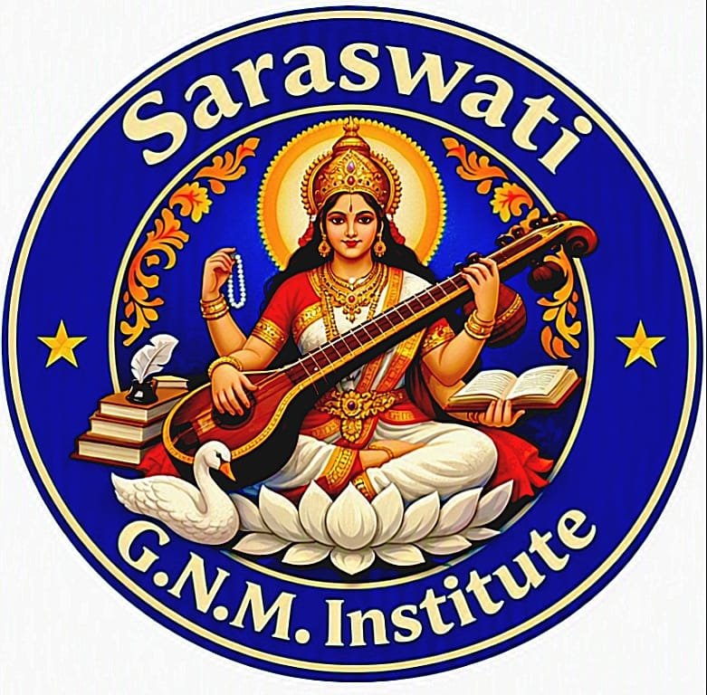 Saraswati G.N.M. Nursing Institute seal